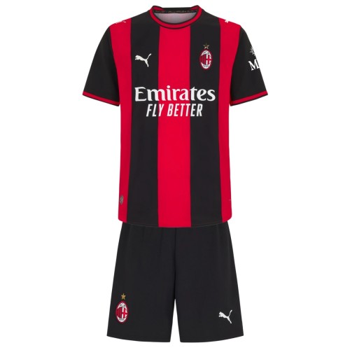 Player Version Kids AC Milan 26/27 Home Authentic Kit