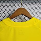 (On Sale) Brazil 2002/2004 Home Retro Jersey with Ronaldo Print