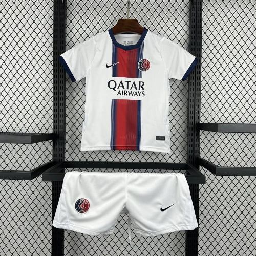 Kids PSG 26/27 Away Jersey and Short Kit