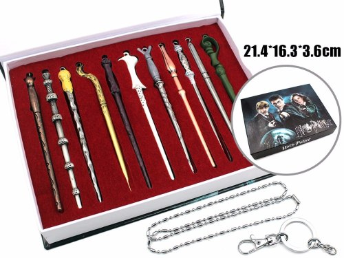 Magic Wands Hermione Granger Lord Severus Snape Neville Wand Narvissa Dumbledore Quidditch Toy For Harri Potter Cosplay