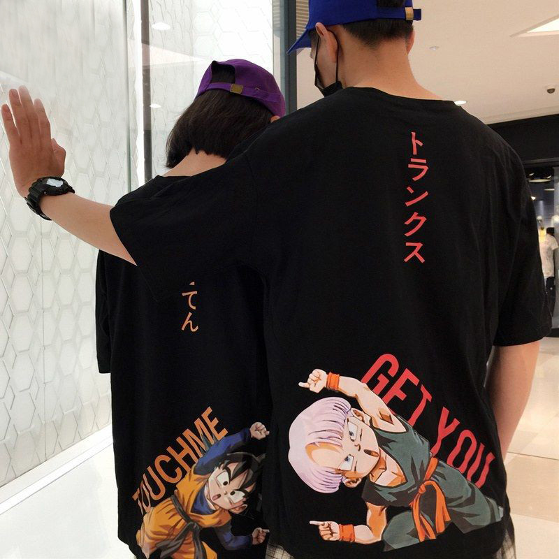 Us 35 Dragon Ball Z Couple T Shirts M Moeenergy Com