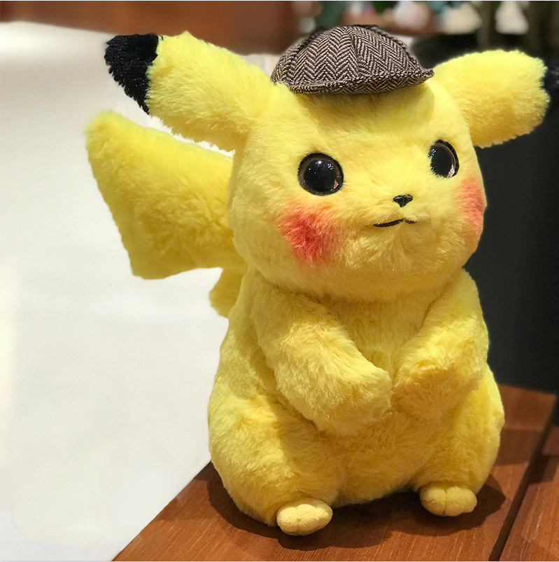 sad detective pikachu plush