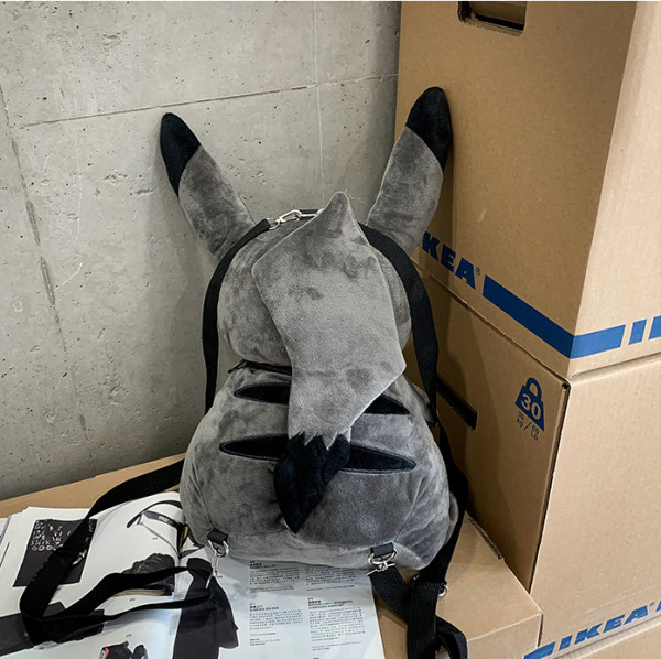 black pikachu toy