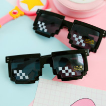 Mosaic Funny Anime Hip Hop Pixel Sunglasses