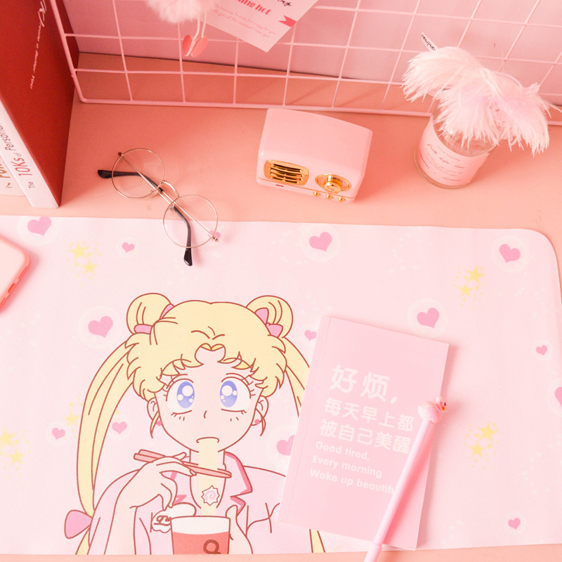 Anime Sailor Moon Harajuku Kawaii Extra Large Gaming Mouse Pad