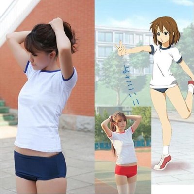 Japanese School Girl Sportwear Bloomers Cosplay Costumes Jk Uniform Gym Suit Japanese School Girl Sportwear Bloomers Cosplay Costumes Jk Uniform Gym Suit
