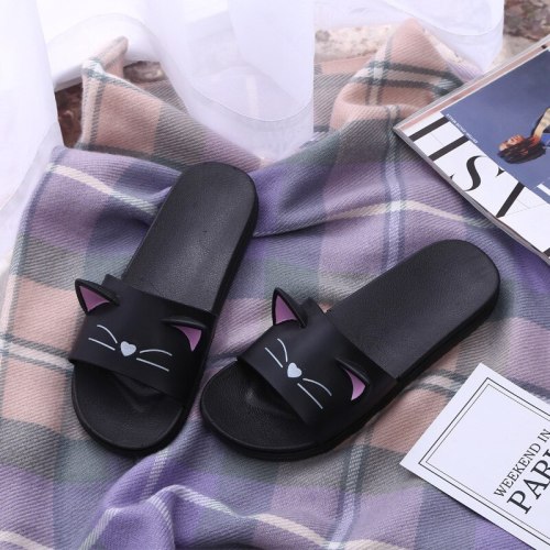 Kawaii Cat Cosplay Slipper Indoor Outdoor Beach Shoes