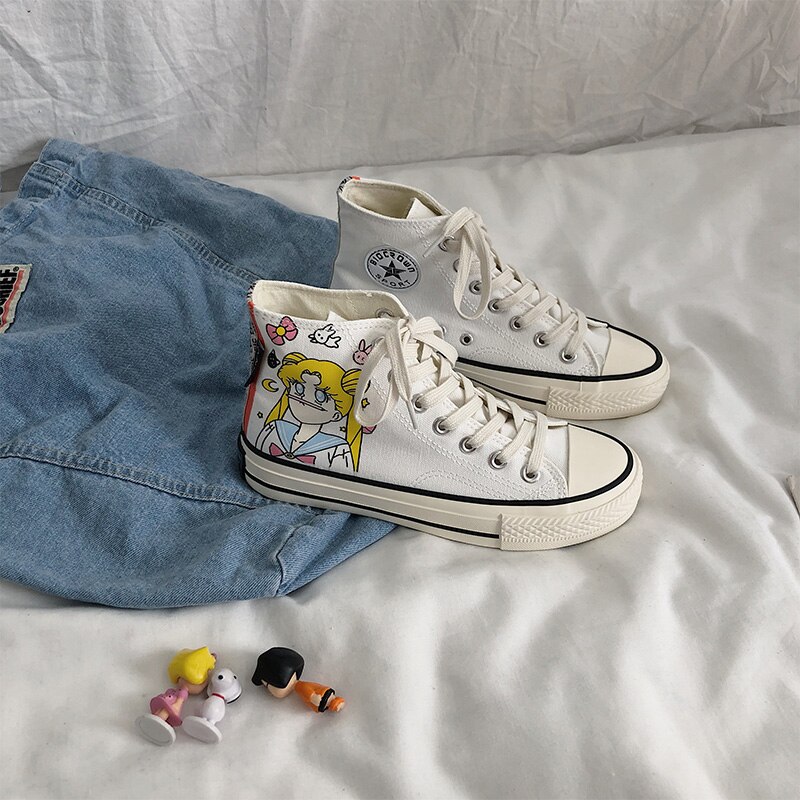 sailor moon converse shoes