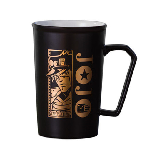 Anime New JoJo Bizarre Adventure Kujo Jotaro Cosplay Props Ceramics Cup 3D Print Mug