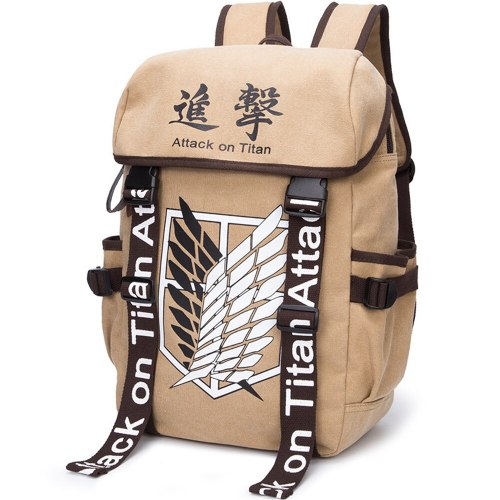 Attack on Titan Backpack Free Wing Student Canvas Bag