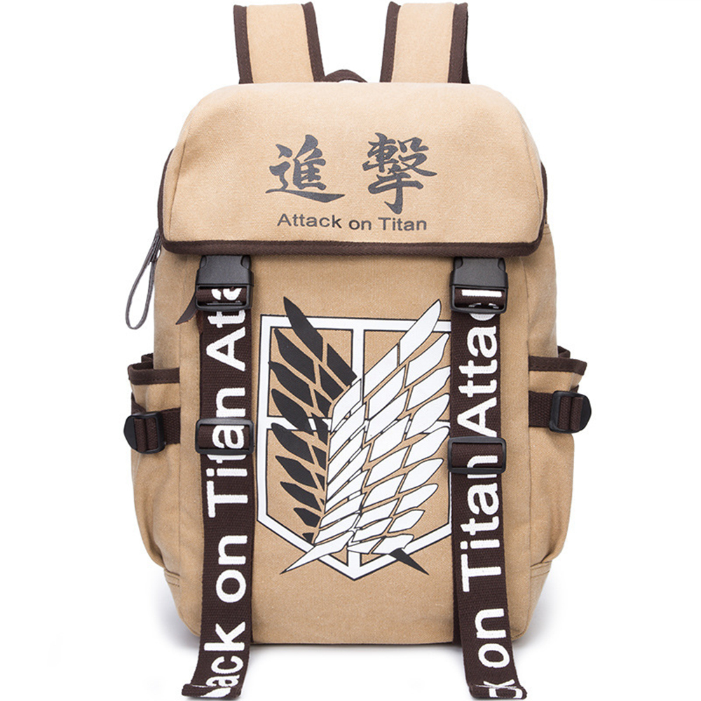 attack on titan bookbag