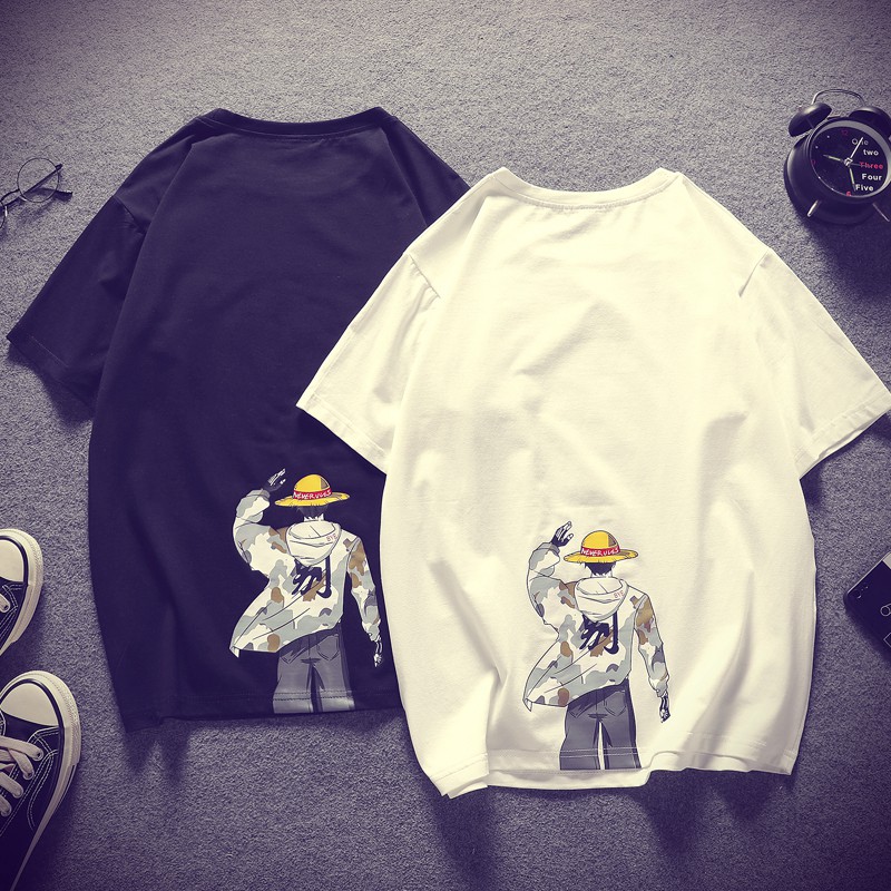 T-shirt Anime One Piece Straw Hat Luffy 