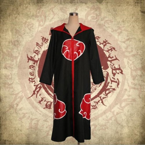 M Size Details about  / Naruto akatsuki cloak Itachi Cloak Deidara Cloak Casual Style