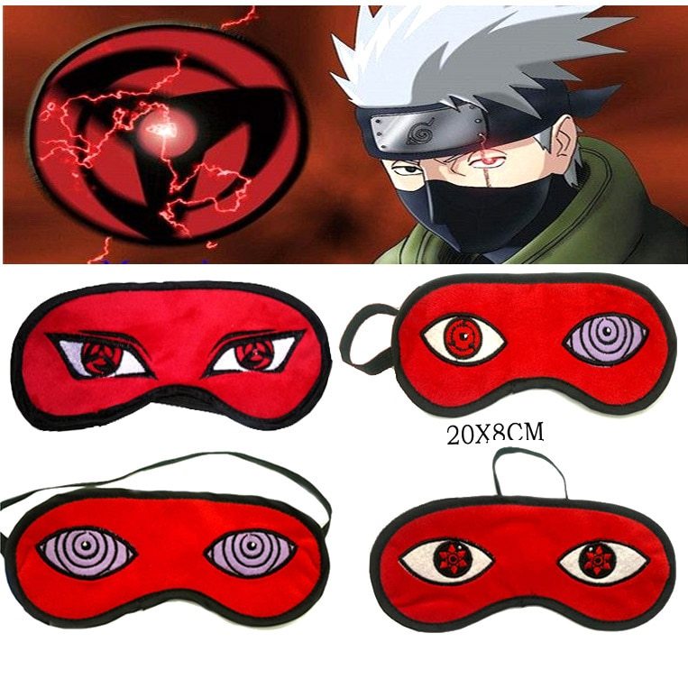 Naruto Uchiha Madara Sharingan Light Cover Mask Eye Cover Sleeping