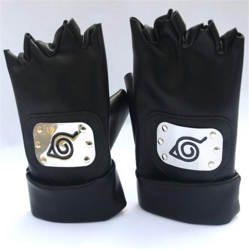 Anime Naruto Hatake Kakashi Gloves Cosplay Costumes Accessories Kakashi Mittens Anime apparel Around Props A713