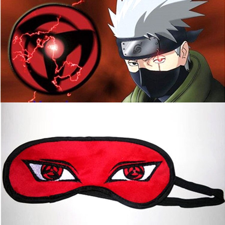 Naruto Uchiha Madara Sharingan Light Cover Mask Eye Cover Sleeping