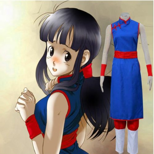 Dragon Ball Chichi Cosplay Dress
