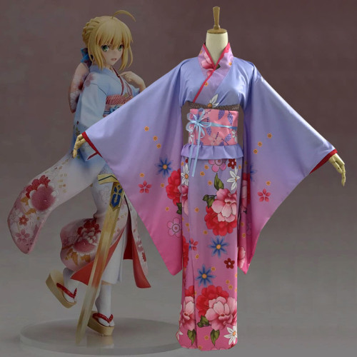 Fate/Apocrypha Aniplex Saber Ver Cherry Blossoms Kimono