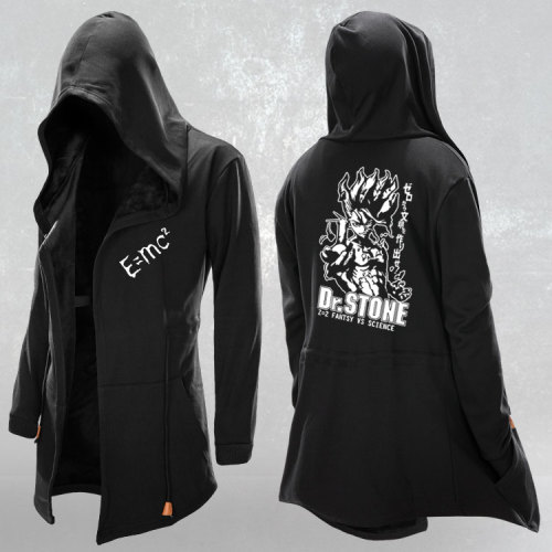 Dr Stone Ishigami Senku Long Sleeve Hoodie