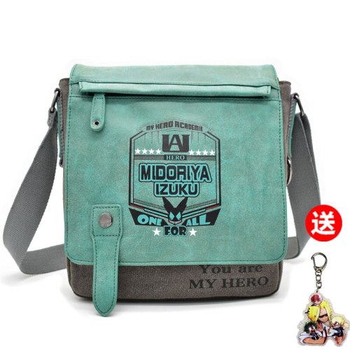 Anime Demon Slayer My Hero Academia ONE PIECE MDZS Cosplay Student Fashion Canvas Messenger Bag Shoulder bag Casual Handbag