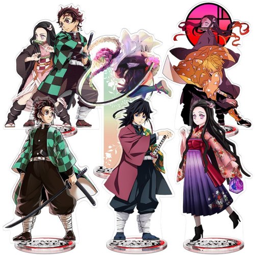 Anime Demon Slayer Kimetsu No Yaiba Kamado Tanjirou Kamado Nezuko Acrylic Stand Anime Demon Slayer Kimetsu No Yaiba Kamado Tanjirou Kamado Nezuko Acrylic Stand