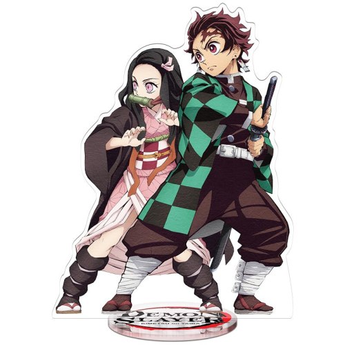 Demon Slayer Kimetsu No Yaiba Tsuyuri Kanawo Tanjirou Kamado Nezuko Cosplay Acrylic Stand Figure Model Plate