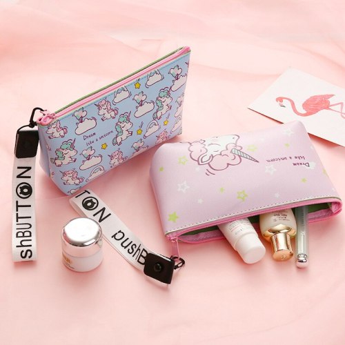 Unicorn Cosmetic Bag Travel Case Makeup Bag