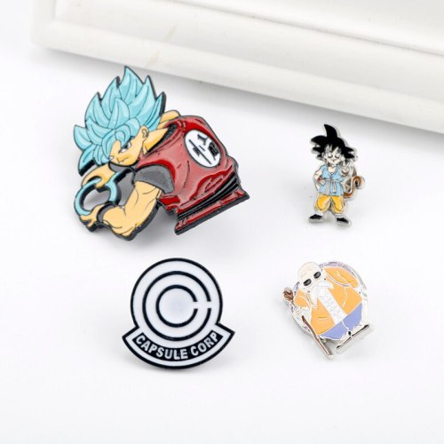 Anime Dragon Ball Metal Enamel Pins Brooches