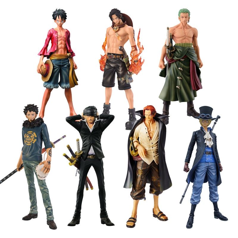 Anime One Piece Figure Ace Shanks Monkey D Luffy Figure Zoro Sanji