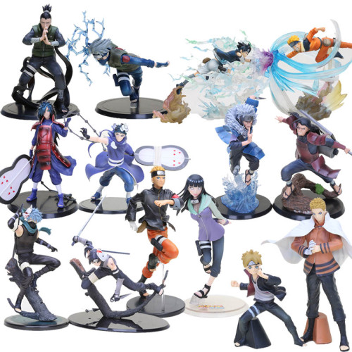 2pcs Set Naruto Shippuden Uchiha Itachi Sasuke Kakashi Shikamaru Hinata Hyuga Boruto Tobirama Senju Hashirama Naruto