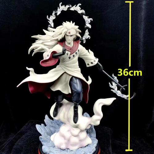 Naruto Akatsuki Uchiha Itachi Crow GK Statue 36cm PVC Figur Figuren Model