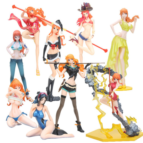 One Piece Figure For The New World Nami Figure Fighting Ver Different Styles Nami One Piece