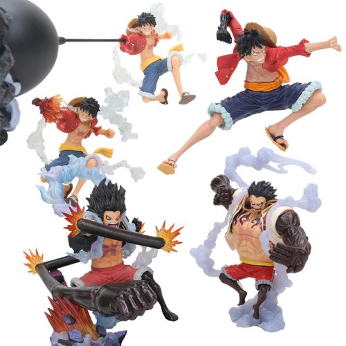 One Piece Figure Gear 4 Monkey D Luffy The Straw Hat Pirates Luffy Figure One Piece