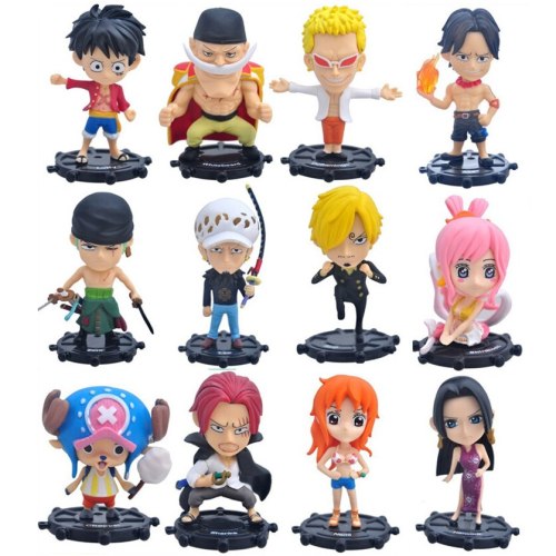 6pcs Anime One Piece Action Toys Q Version Luffy Figures Pvc Model Collection 6pcs Anime One Piece Action Toys Q Version Luffy Figures Pvc Model Collection