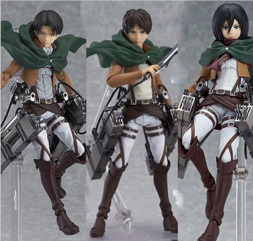 Attack On Titan Eren Jaeger Colossal Titan Egg Ackerman Levi Rivaille Toy