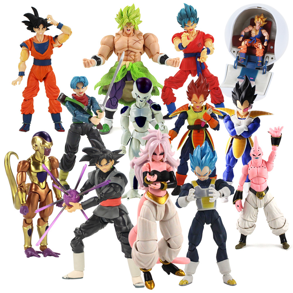 Dragon Ball Super Evolve Super Saiyan Broly Trunks Vegeta Buu Shf