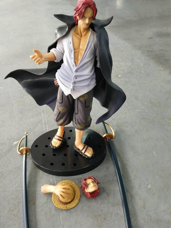 18cm One Piece Shanks Anime Action Figure Pvc