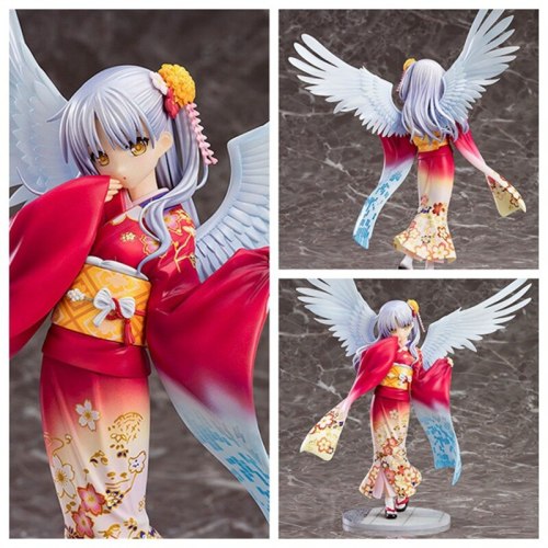 19cm Anime Angel Beats Tachibana Kanade Kimono Ver 1 8 Scale Pvc Action Figure