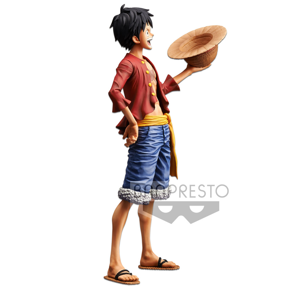 Banpresto One Piece Monkey D Luffy Grandista Nero Figure