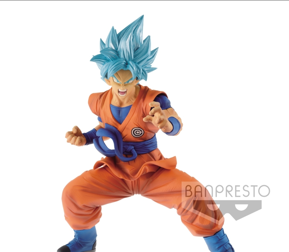 blue goku figure