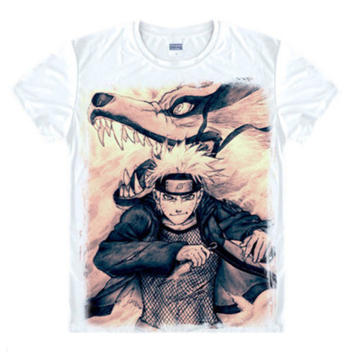 Naruto Akatsuki Logo Pattern Itachi Uchiha Sasuke Kakashi T Shirt