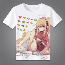 Gabriel DropOut Anime Summer Tenma Gabriel White T-shirt