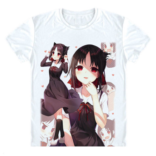 Anime Kaguya Sama Love Is War Printed T Shirt Anime Kaguya Sama Love Is War Printed T Shirt