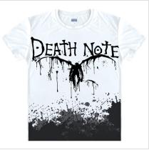Death Note Short Sleeved Cotton T shirt