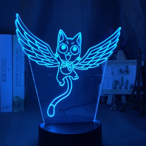 Animation Fair Tail Acrylic 3D Night Light