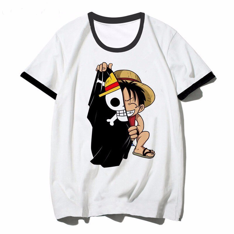 Funny One Piece T Shirt Japanese Anime Shirt Men T Shirt Luffy T Shirts Clothing Tee