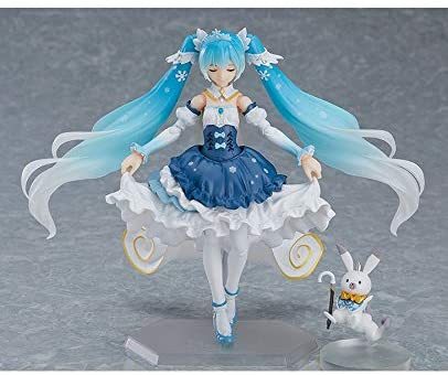 Good Smile Hatsune Character Bokaru Series Miku Snow Miku Snow Princess V Figma