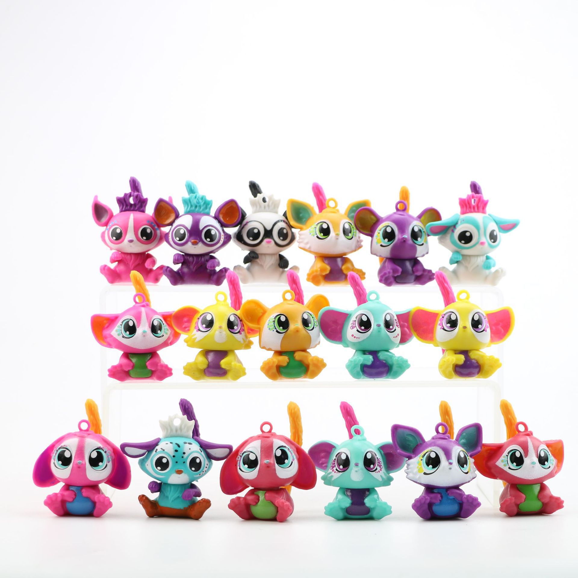 magic color tail fox pet toys