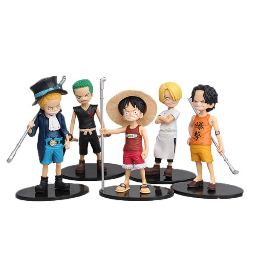 1st Generation One Piece Ornament Toys 5 Pcs Set Random Pattern