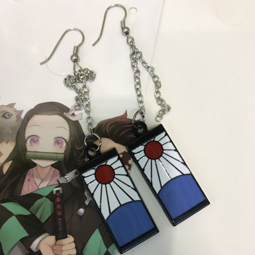 Demon Slayer Metal Jewelry Earrings Watch and download demon slayer: demon slayer metal jewelry earrings